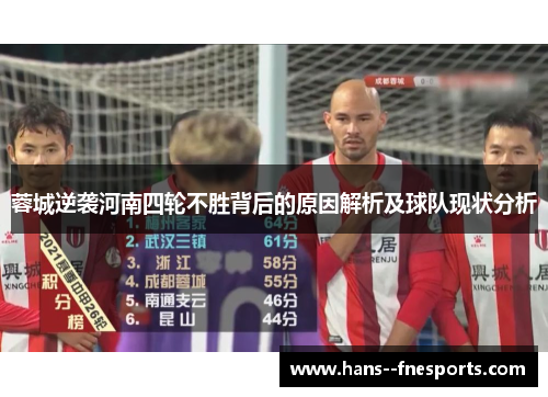 蓉城逆袭河南四轮不胜背后的原因解析及球队现状分析
